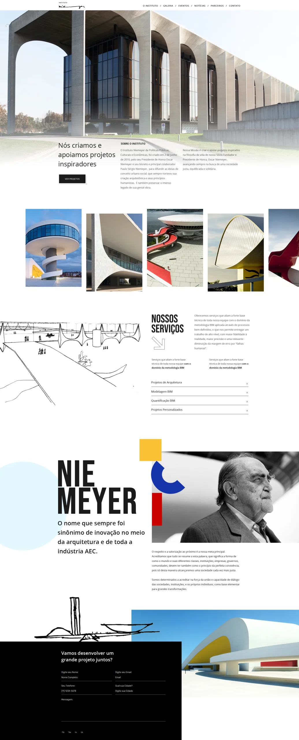 Fundação Oscar Niemeyer 1 niemeyer home scaled 1